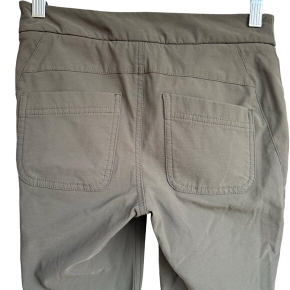 ATHLETA Wander Skinny Ankle Zip Olive Pants 349953-03 Women's Size 0 Nylon - Picture 7 of 16
